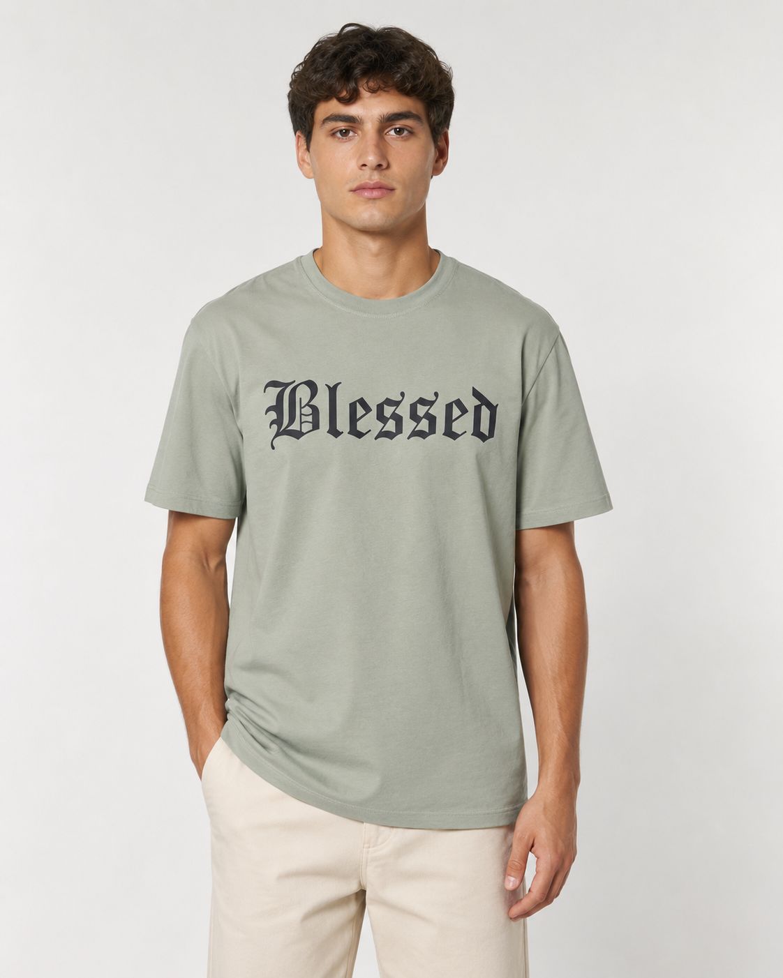 Blessed Tee — Sage